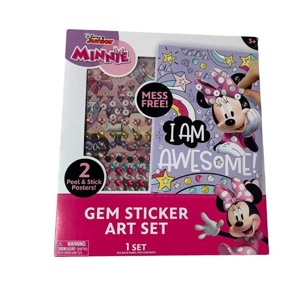 Disney Junior Minnie Mouse 3 Piece Craft Gift Set - Buy 4 Items Get 25% Off - Picture 4 of 7